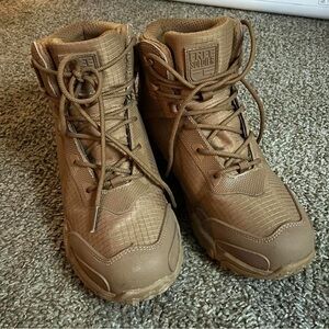Free Soldier Tan Brown Short Tactical Boots